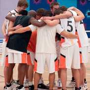 Team Huddle — Taunton Tigers Men