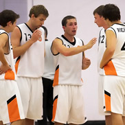 Team Huddle — Taunton Tigers Men