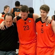 Adam Rickwood and Joe Saunders — Taunton Tigers Men vs Chichester Thunder 16.01.11