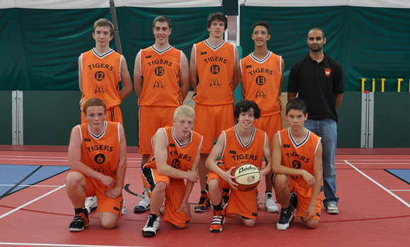 Taunton Tigers U16 Men National League South West Conference Team 2010/11