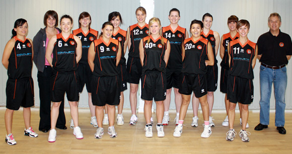 Taunton Tigers Women England Basketball National League Division 2 Team 2009/10
